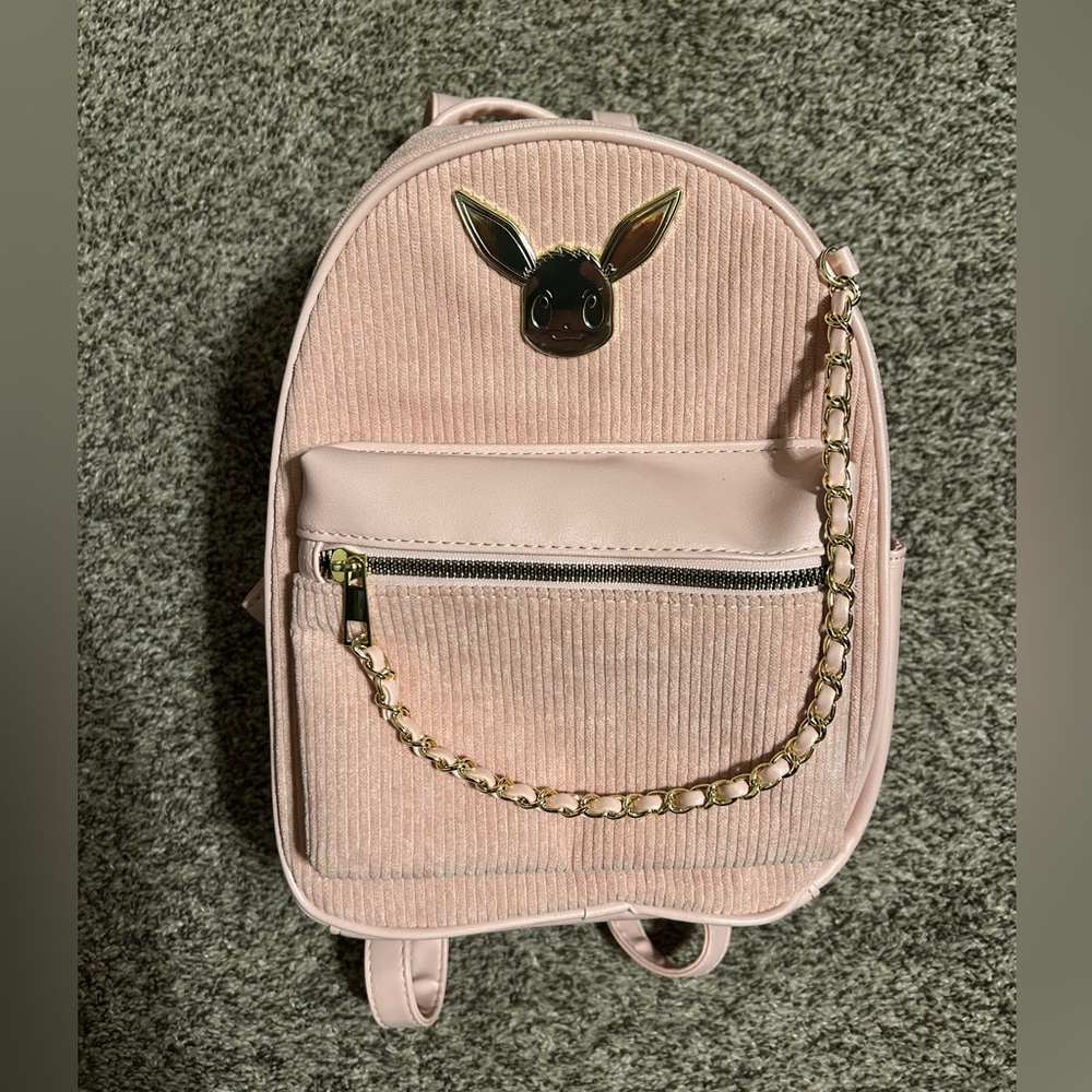 Pokémon Mini Backpack with Chain Detail NWOT